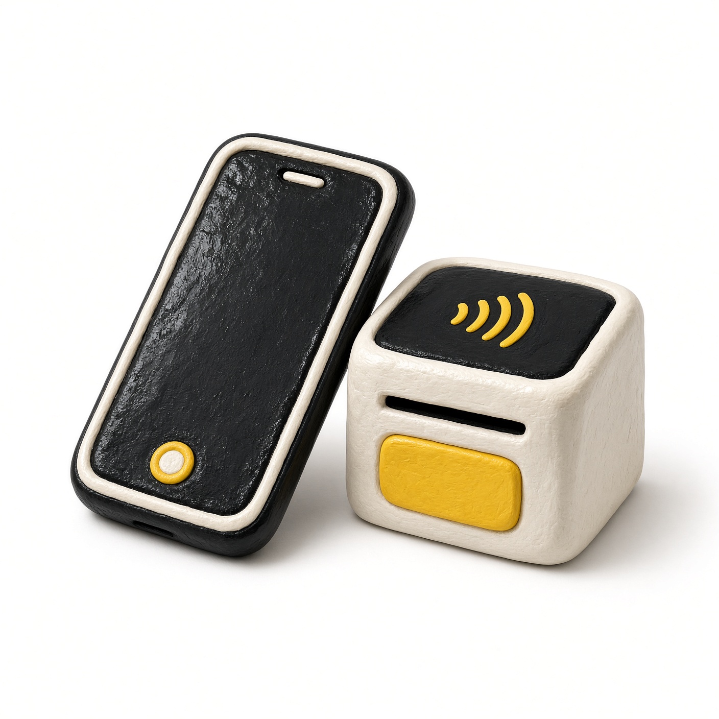 Phone tapping a contactless reader